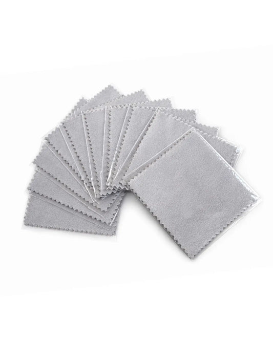 Paños de limpieza y pulido de joyas de plata