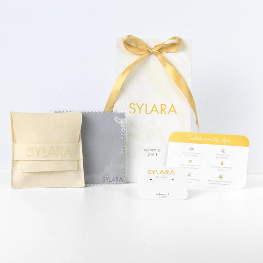 Sylara packaging caja - paño pulido - bolsa - tarjeta