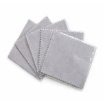 Paños de limpieza y pulido de joyas de plata