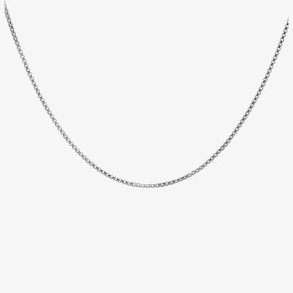 Cadena plata Veneciana 50cm