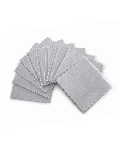 Paños de limpieza y pulido de joyas de plata