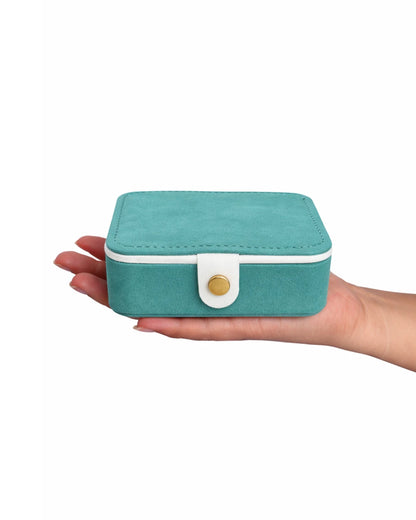 Joyero de viaje mediano con espejo sylara