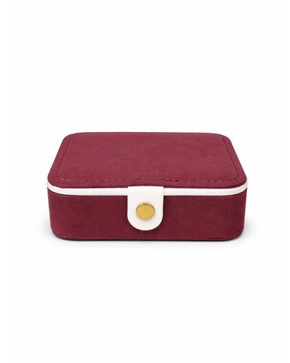 Joyero de viaje mediano con espejo sylara