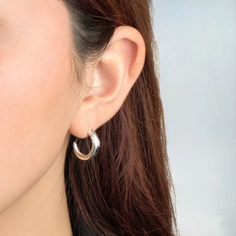 Aros plata Chiara