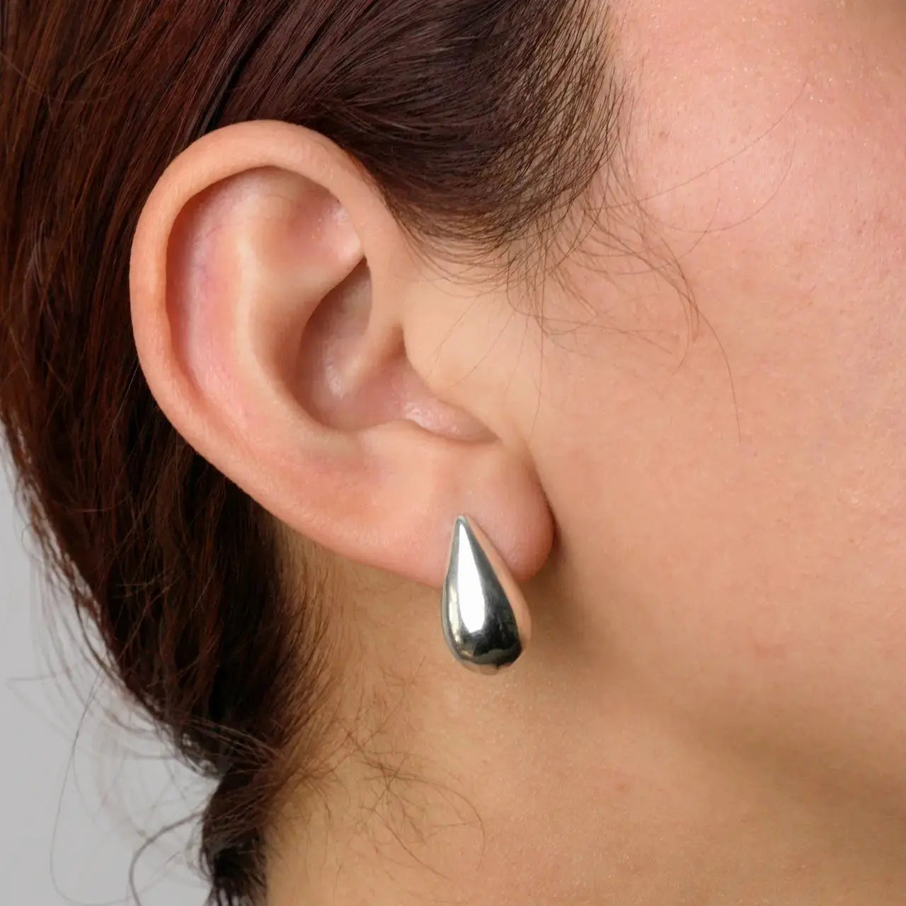 Aros plata 925 para mujer Emma talla M gota