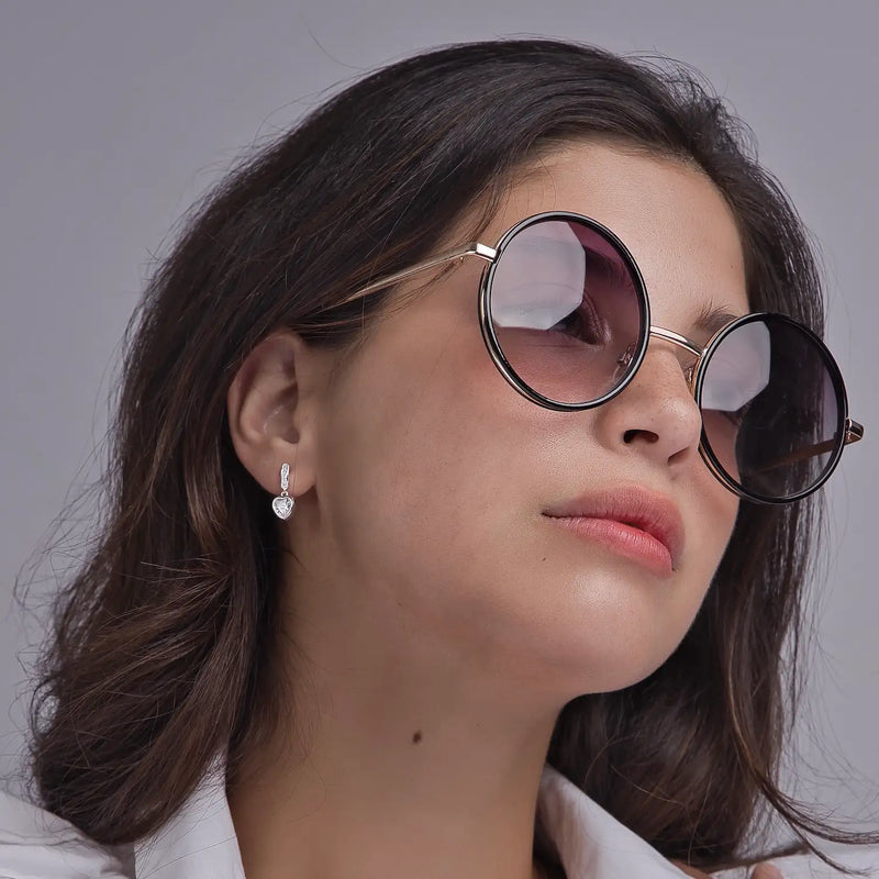 Aros plata Valentina