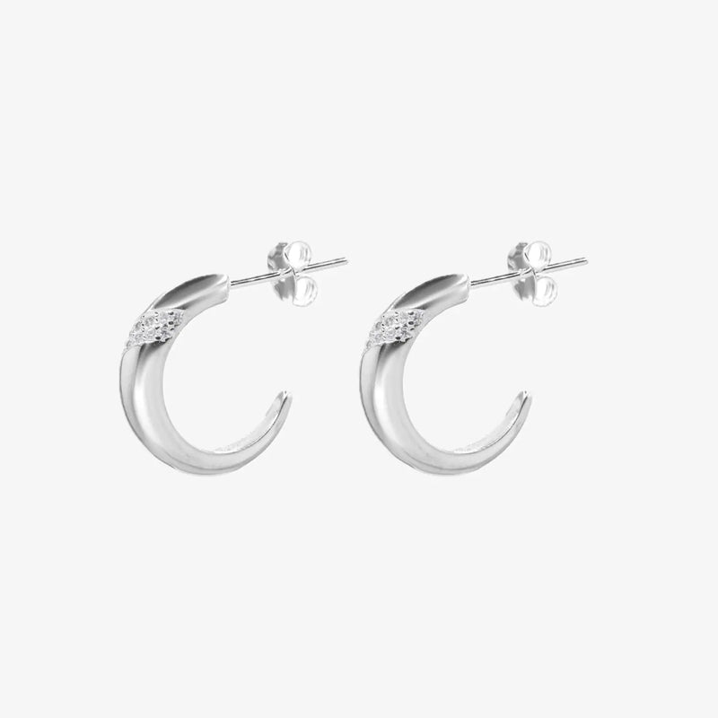 Aros plata Chiara
