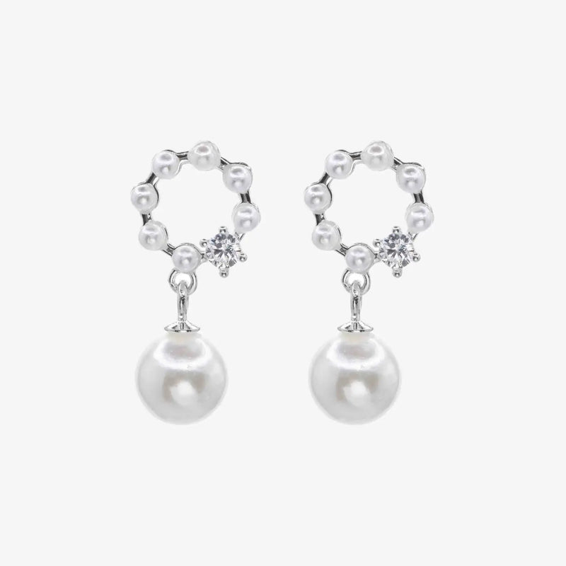 Aros plata Colette