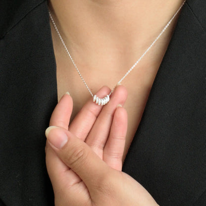 Collar plata 925 para mujer Serie Eternity en modelo