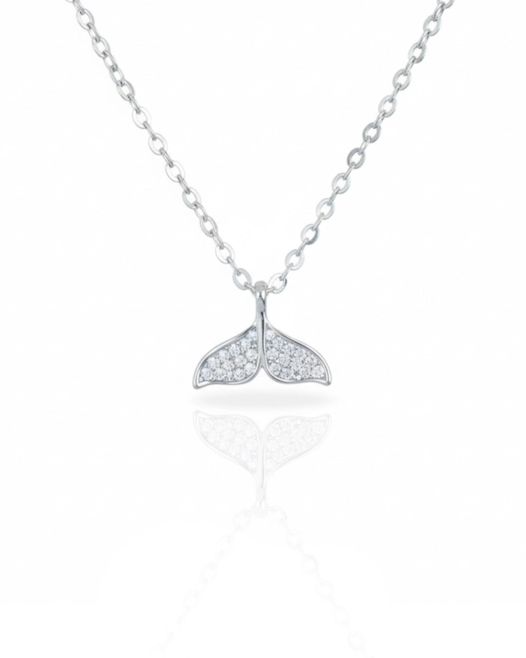 Collar plata 925 cola de ballena