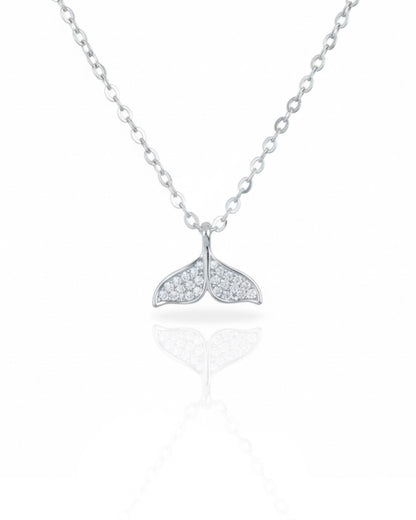 Collar plata 925 cola de ballena