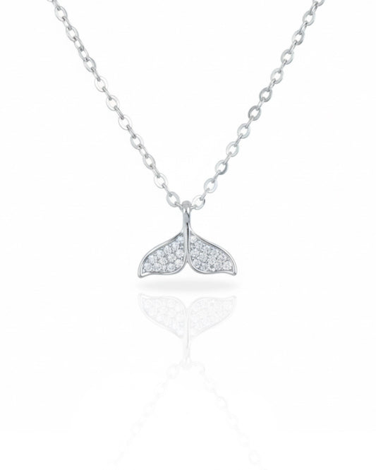 Collar plata 925 cola de ballena