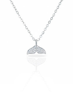 Collar plata 925 cola de ballena