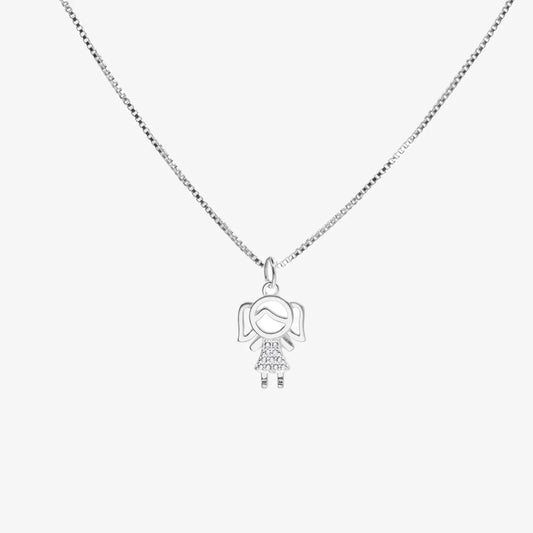 cadena veneciana nina plata 925