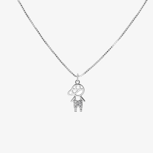 cadena veneciana nino plata 925
