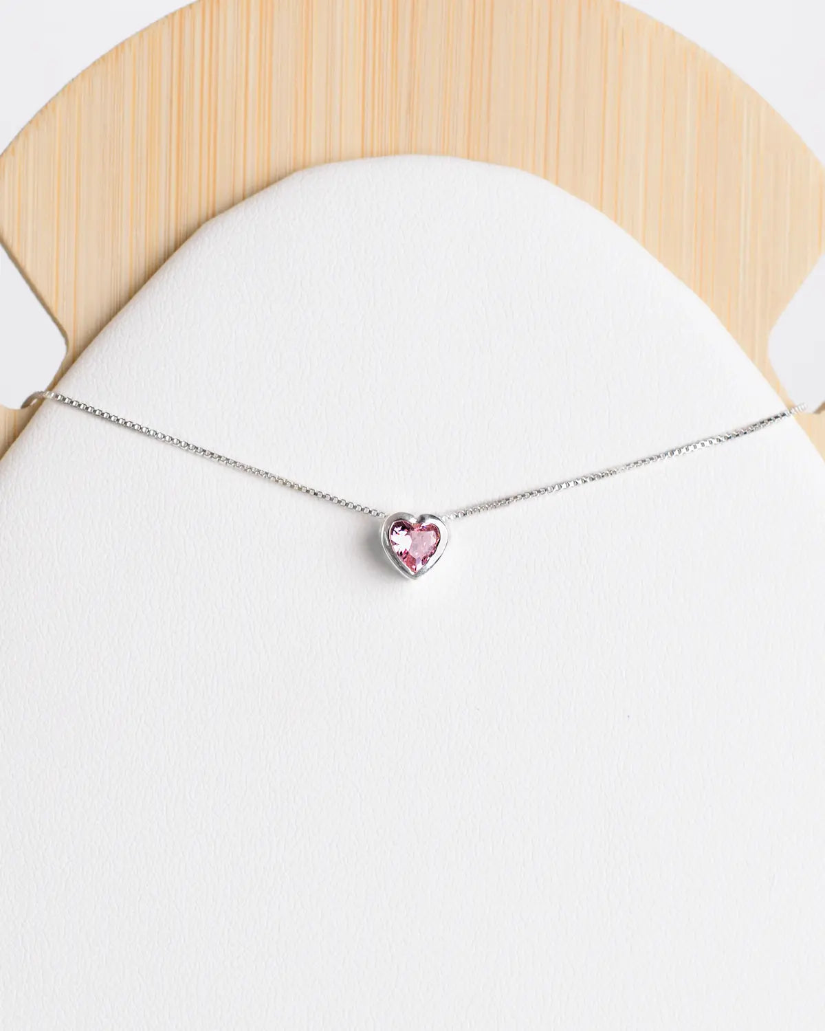Collar plata Punto de Luz Amore Rose