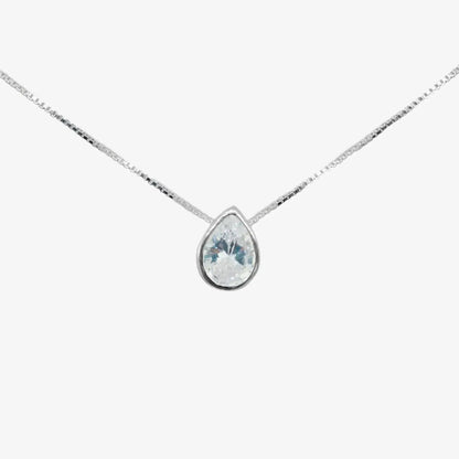 Collar plata 925 para mujer Catalina fondo blanco