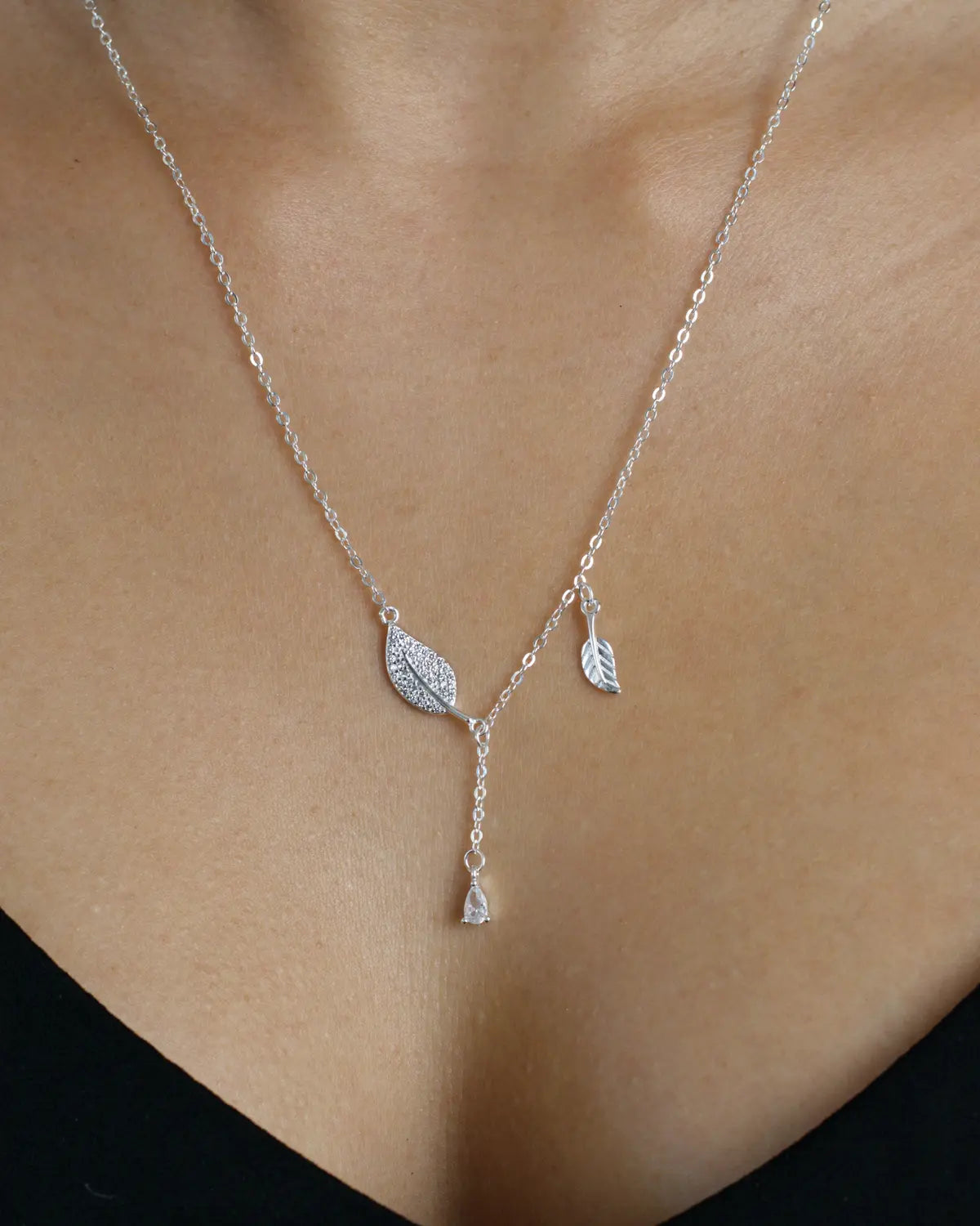 Collar plata 925 trilogía naturaleza