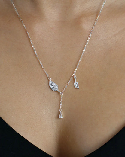 Collar plata 925 trilogía naturaleza