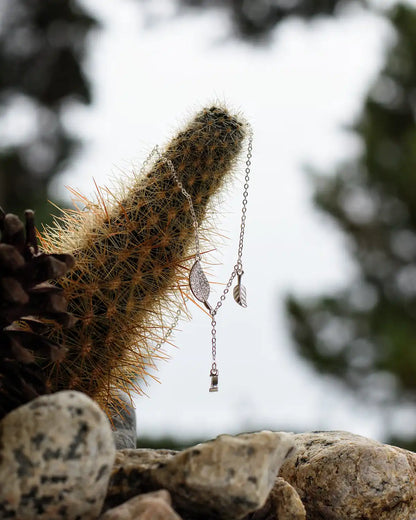 Collar plata 925 trilogía naturaleza