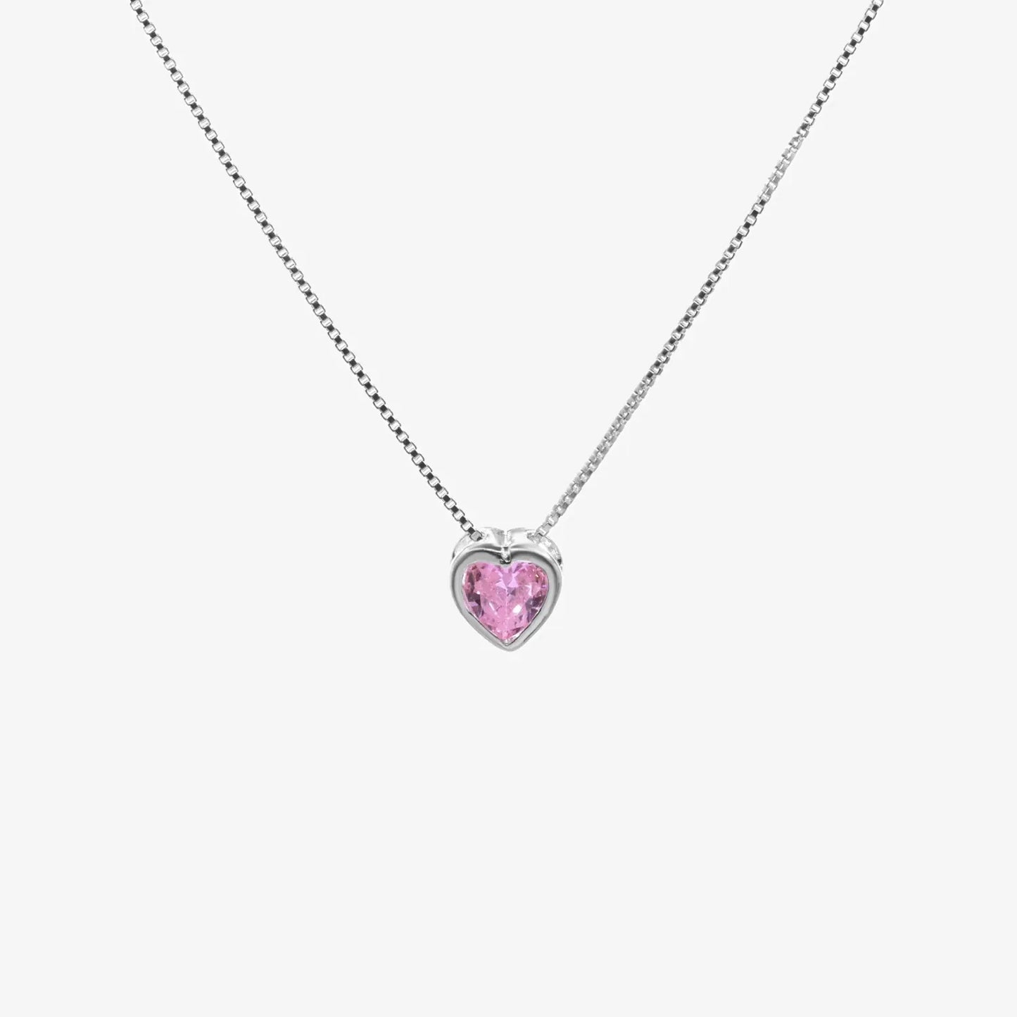 Collar plata 925 para mujer Punto de Luz Amore Rose