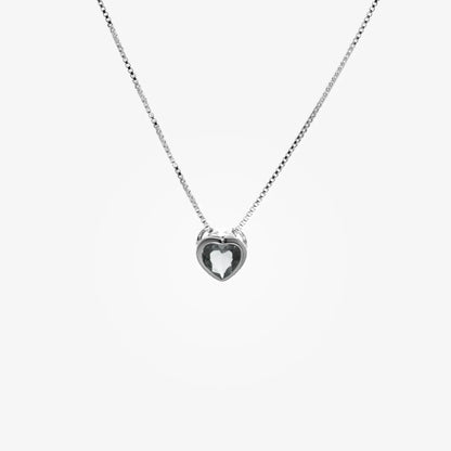 Collar plata 925 para mujer Punto de luz Amore