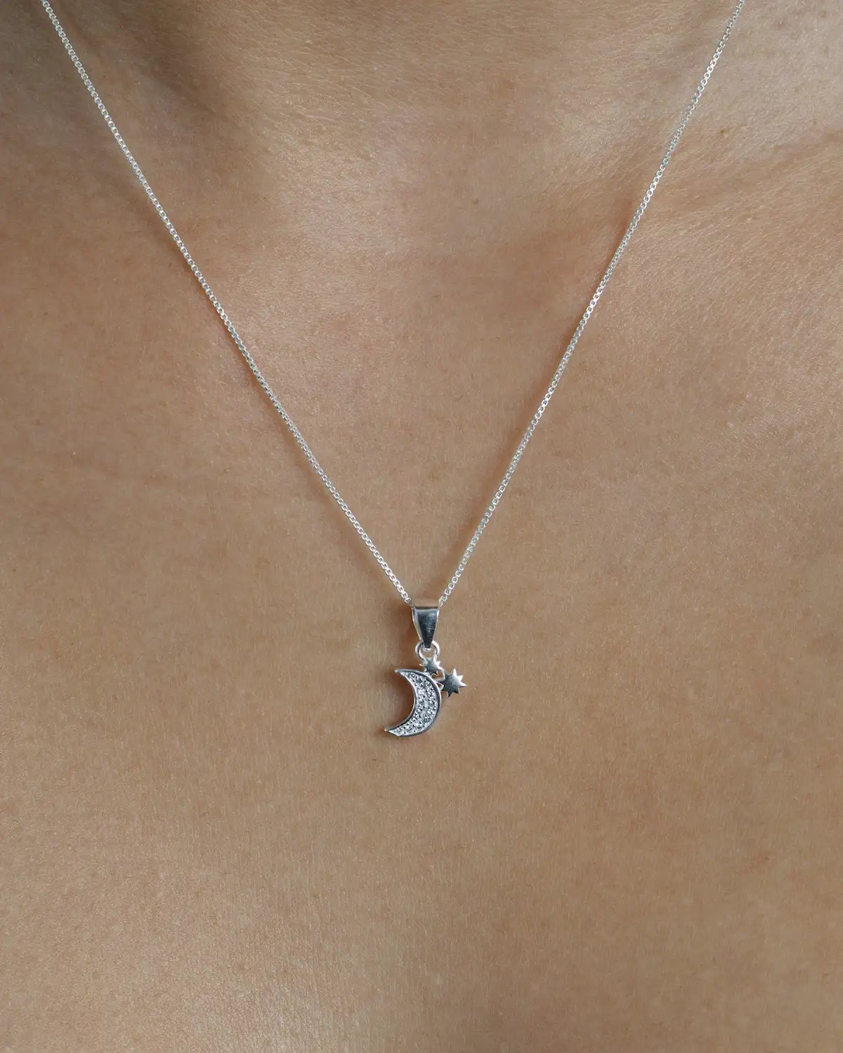 Conjunto plata Selene