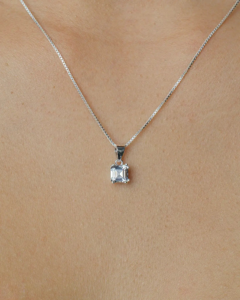Conjunto plata Bianca