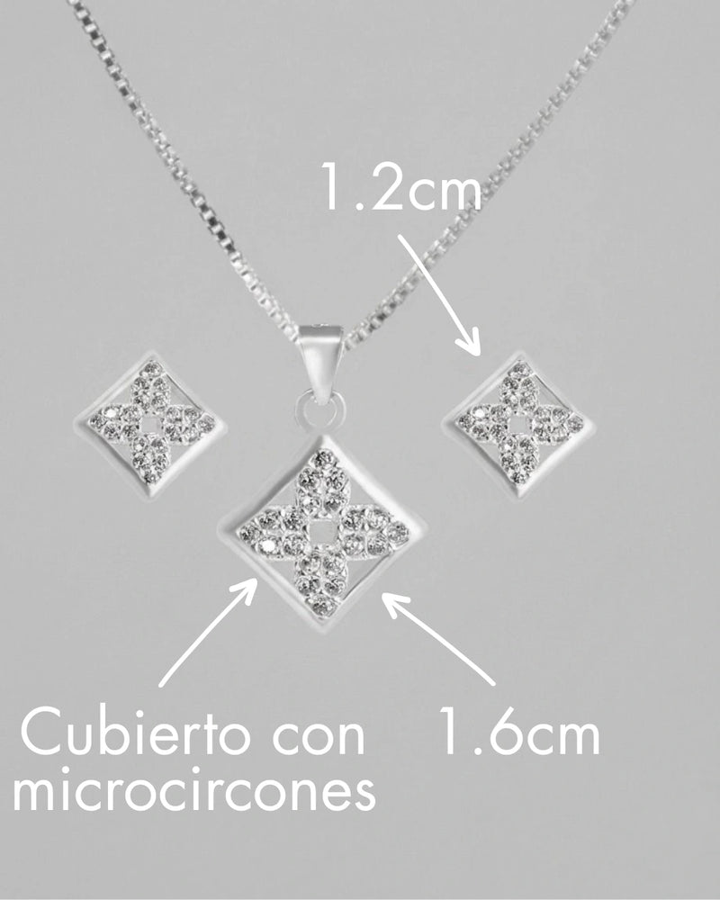 Conjunto plata Renata
