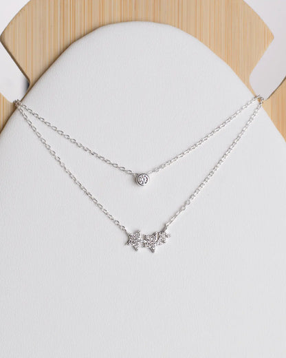 Collar plata Estelar