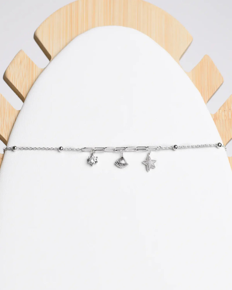 Pulsera plata Pacific