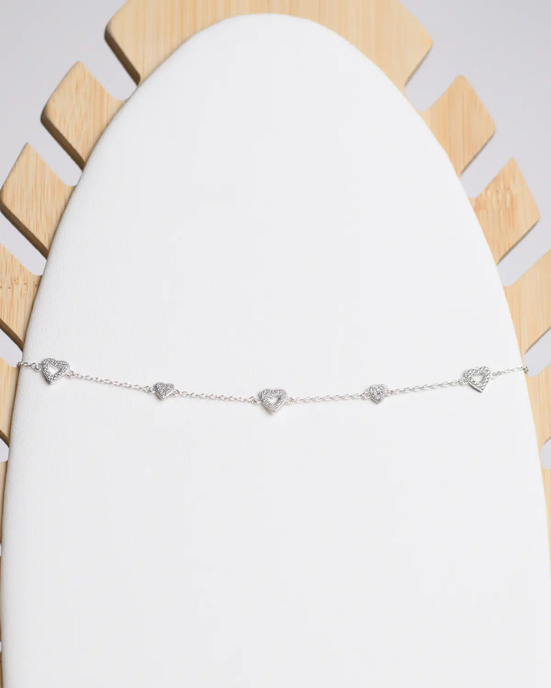 Pulsera plata Lía