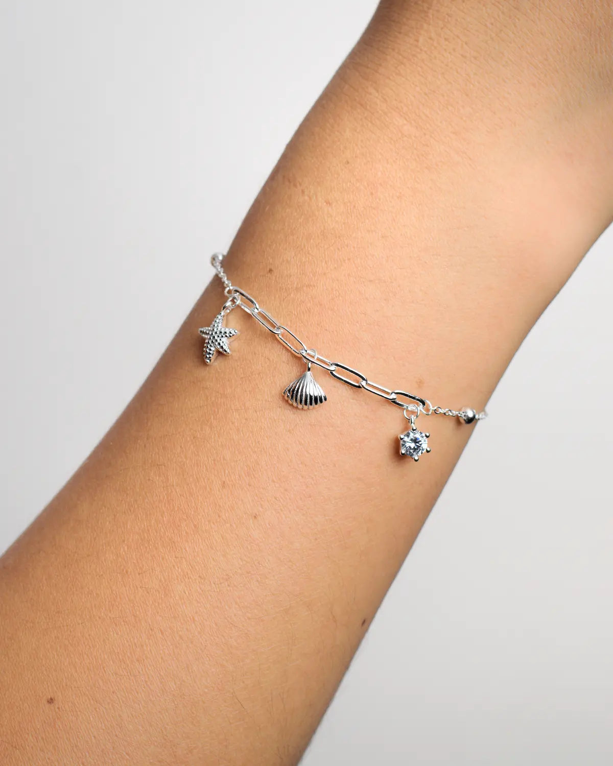 Pulsera plata Pacific