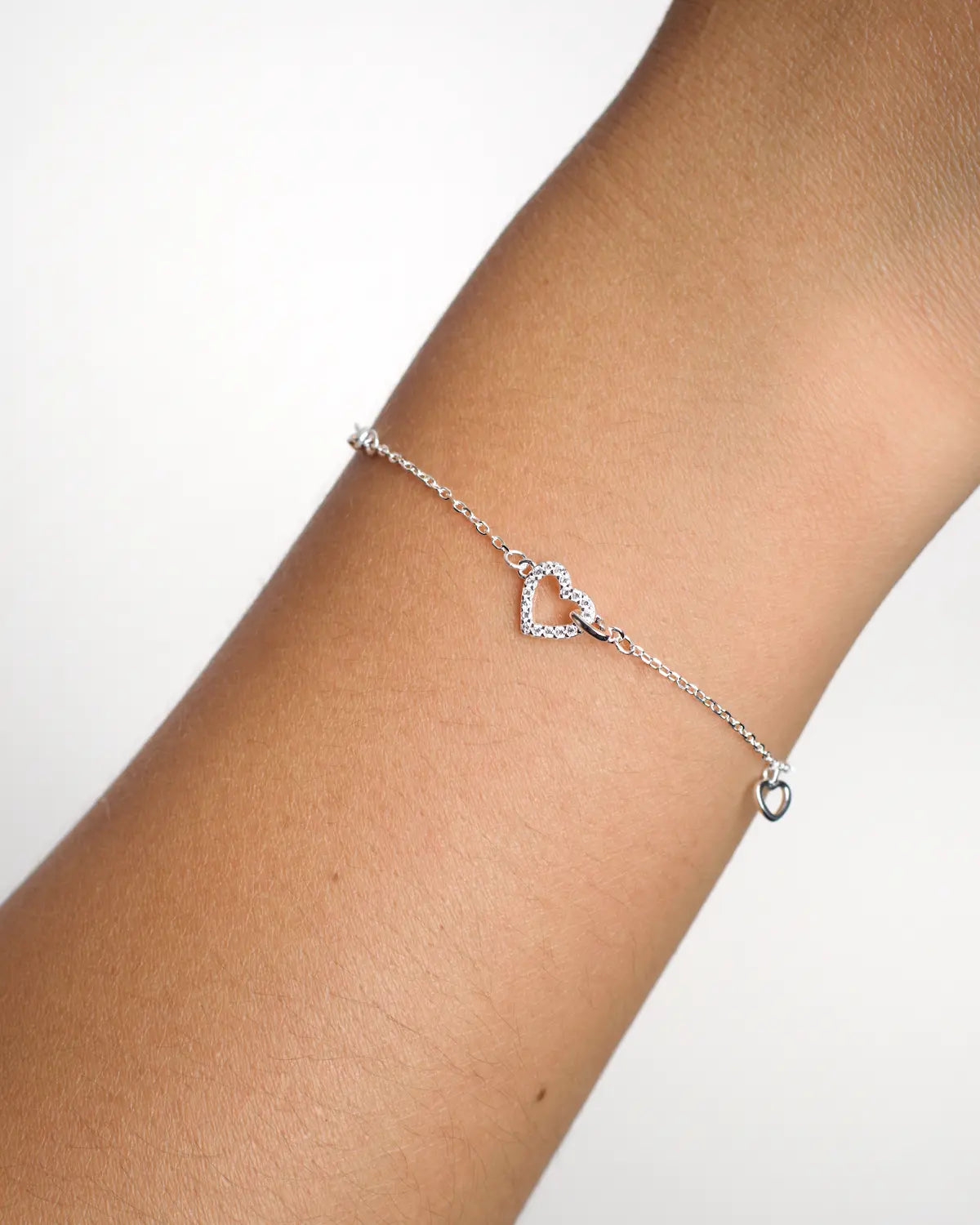 Pulsera plata Amore Infinito
