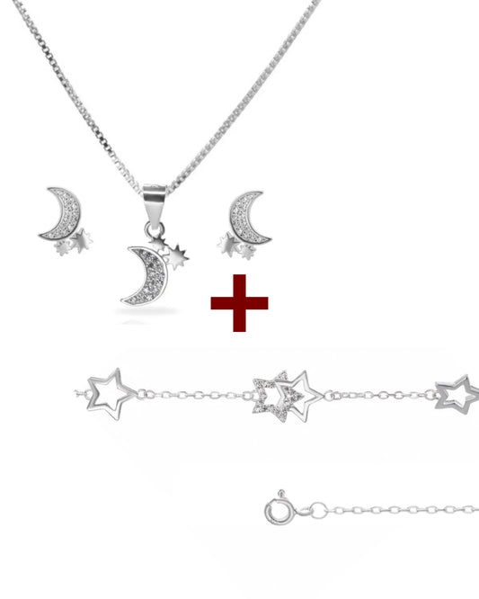 Set 3 plata 925 Eterno