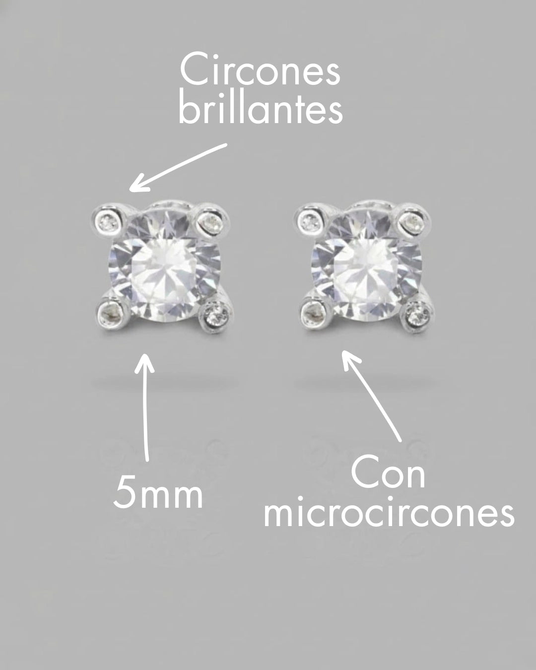 Aros plata 925 circón y micro circones