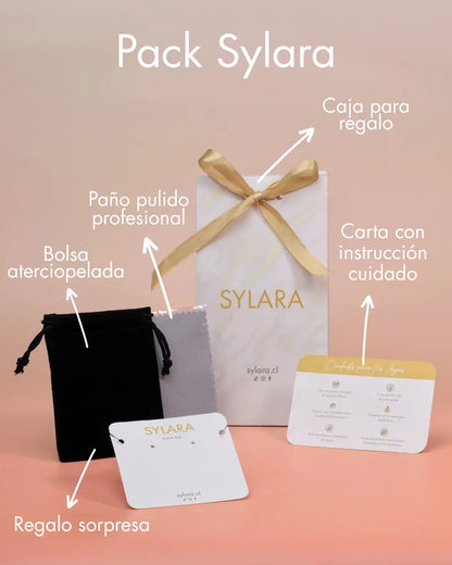 Set 1 plata 925 Amor Esencial